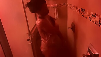 Big Tits And Big Asses In A Steamy Shower Scene