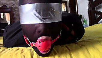 Laura'S Deepthroat Skills Are On Full Display In This Mask And Ballgag Video