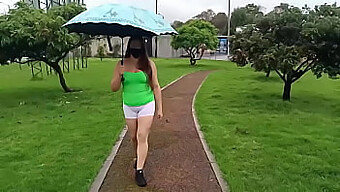 Tetas Y Culo Grandes: Lo Mejor Del Exhibicionismo De La Esposa Colombiana