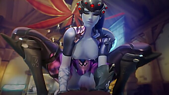 Pripremite Se Za Divlju Vožnju Sa Dva Mercy I Widowmaker U Ovoj 18+ Hentai Video Igri Kompilaciji