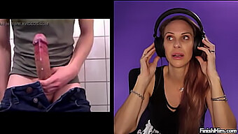 Kijk Hoe Een Size Queen Reageert Op Een Grote Lul