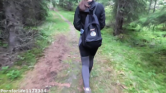 Hiking Adventures: Fucking A Big Butt Hiker With A Cumshot