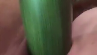 First Time Fisting And Female Ejaculation With Cucumber