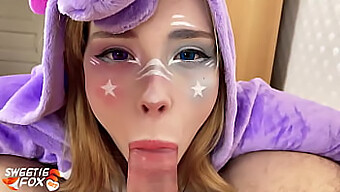 Unicorn Z Veliko Ritjo Dobi Oralni Seks In Trdo Jebanje - Pov Cosplay