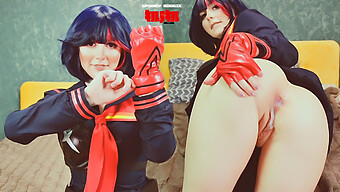 A Big Cocked Teacher Fucks Ryuko Matoi Until Anal Creampie In A Cosplay Video