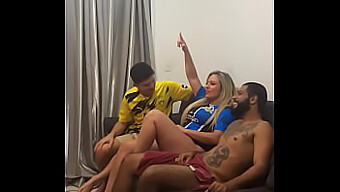 Brazilian Soccer Night Group Sex With The Ventura Family