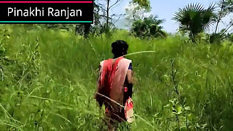 Indian Village Bhabhi'S Wild Jungle Encounter