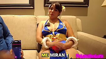 Chun-Li Cosplay Dan Mendapat Blowjob Deepthroat Dalam Porncast Ini