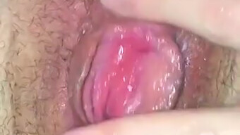 Masturbation With A Vibrator And Wet Pussy