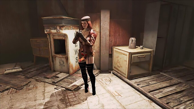 La Fille De Dessin Animé Elie Et Piper Dans Fallout 4