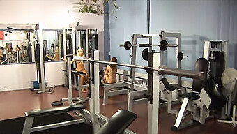 European Girls Show Off Their Bodies At The Gym