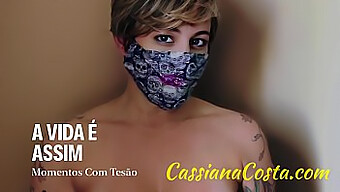 Horny Milf Cassiana Costa가 큰 엉덩이를 따먹힙니다