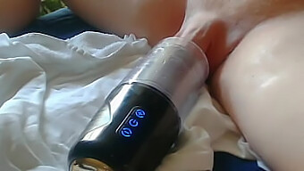 Amateur Gay Masturbates With Sex Toy And Cums