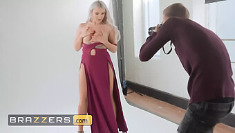 การถ่ายแบบนู้ดของ Lana Rose นําไปสู่การมีเพศสัมพันธ์ทางปากที่ไม่คาดคิด - Brazzers