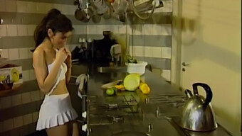 Sibel Gets Her Tight Ass Pounded In Retro Kitchen