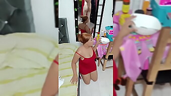 Keilimar Gomez Menikmati Kesenangan Di Kamar Mandi Interracial: Video Panas