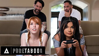 Stepfathers And Stepdaughters Explore Forbidden Desires In Taboo Video